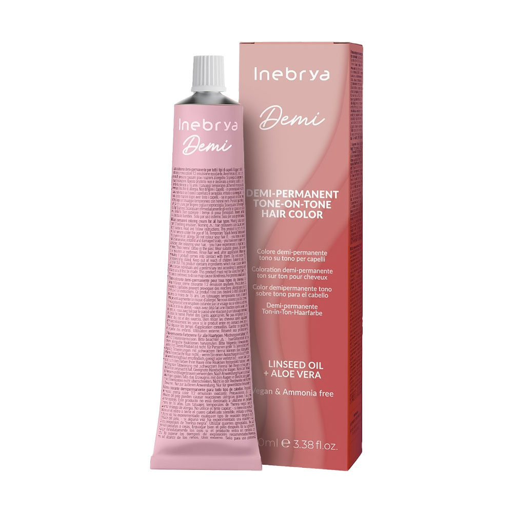 Деміперманентна фарба для волосся Inebrya Demi Demi-Permanent Tone-on-Tone Hair Color 5/11, 100 мл